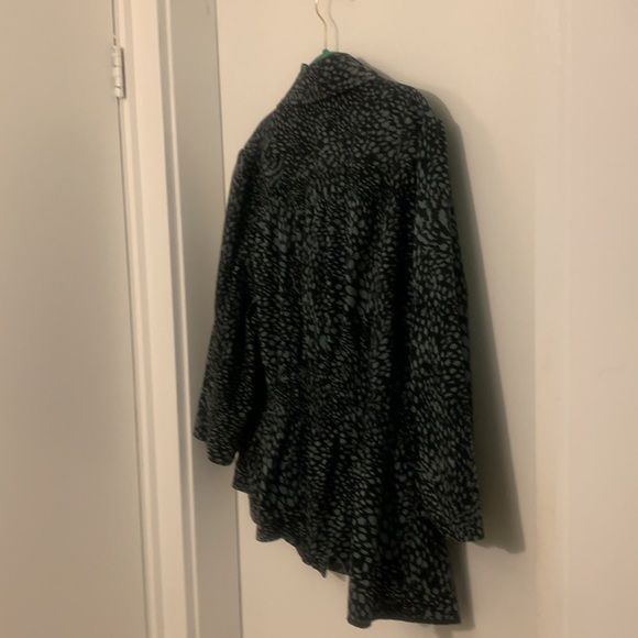 Allison Taylor grey leopard print blazer - Picture 4 of 5